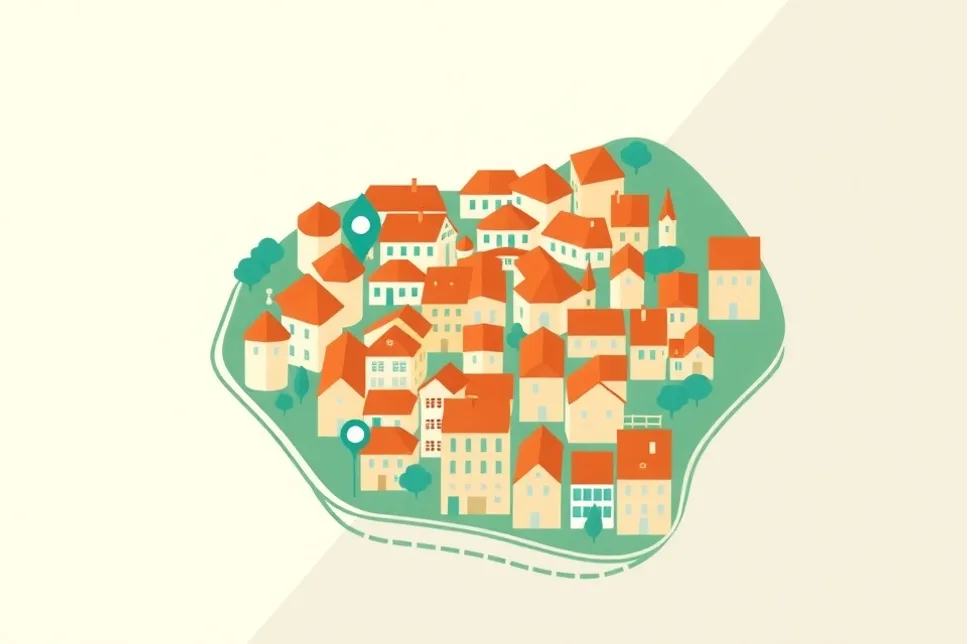 Carte du secteur d'intervention autour de Biarritz (64200)